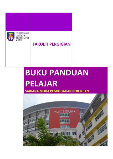 Pdf Dentistry Uitm Edu My Akhir Sekali Saya Mengucapkan Selamat