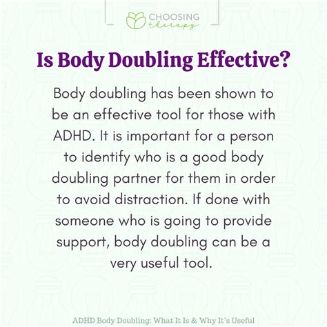 What Is Body Doubling For Adhd