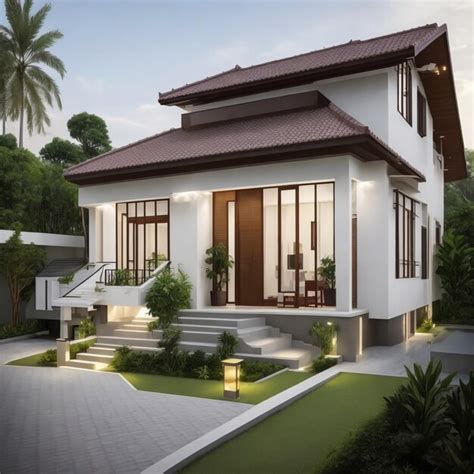 Premium Ai Image D Illustration Of A Newly Built Luxury Home