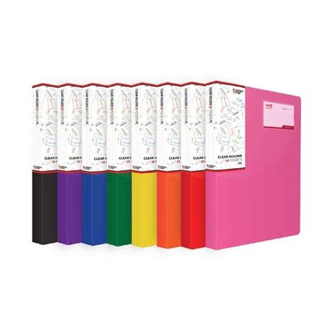 promo clear holder map folder file dokumen folio folder
