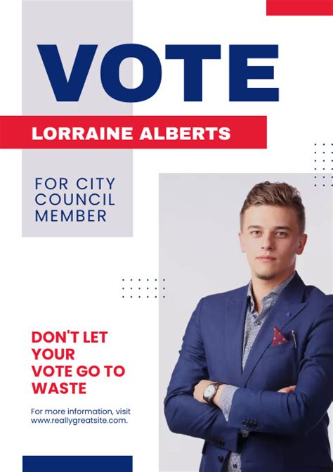 Vote Campaign Template Postermywall