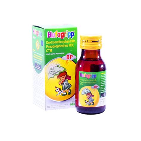 HUFAGRIP BP SIRUP 60 ML Kegunaan Efek Samping Dosis Dan Aturan