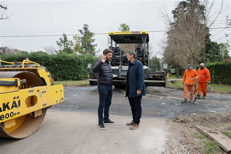 En Exaltación De La Cruz Katopodis Recorrió Obras Hídricas Y De