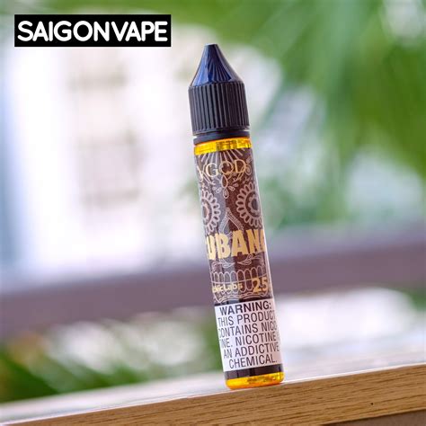 Tinh Dầu Vape Pod VGOD Cubano Salt 30ml Chính Hãng iVape Chính Hãng