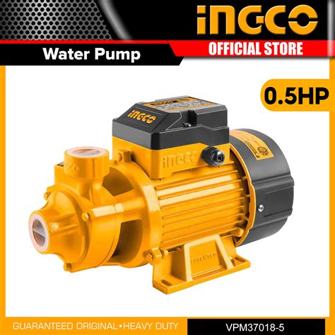 Ingco Water Booster Peripheral Pump Hp W Copper Wire Motor