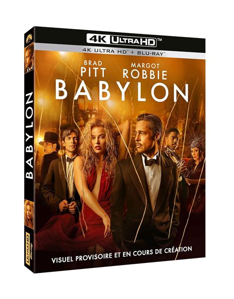 Babylon Combo Blu Ray UHD 4K Amazon De Pitt Brad Robbie Margot