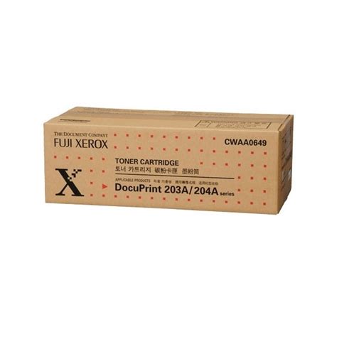 Original Fuji Xerox CWAA0649 Black Toner Cartridge