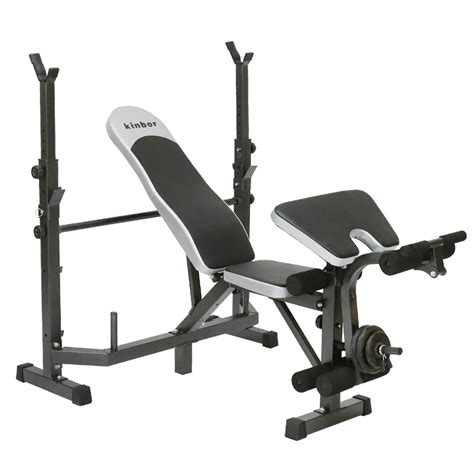 Kinbor Weight Bench with Leg Extension - Walmart.com - Walmart.com