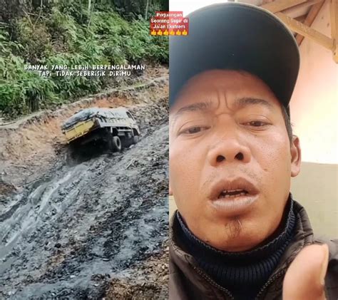 Perjuangan Supir Di Jalan Ekstrem Youtube