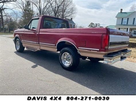 1995 Ford F 150 Eddie Bauer Regular Cab Long Bed Obs Pickup 192965