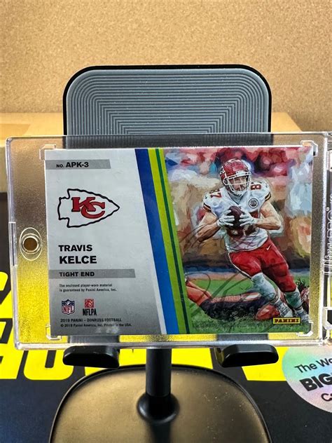 Donruss All Pro Kings Travis Kelce Game Worn Patch