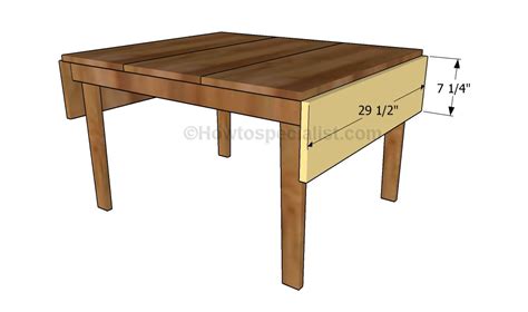 Drop Leaf Table Plans Howtospecialist How To Build Step By Step Diy Plans