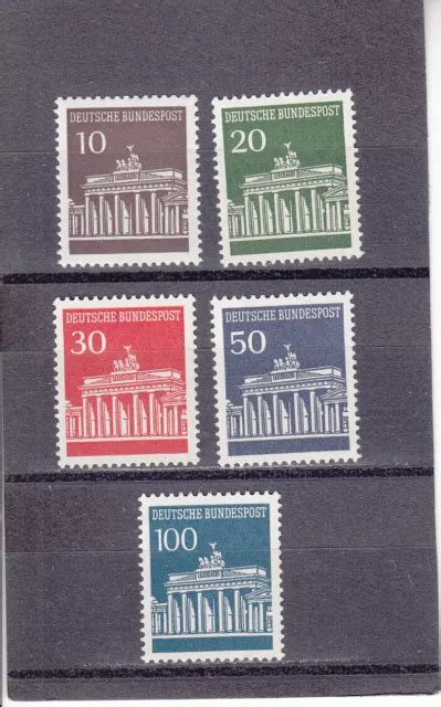 Briefmarken Deutschland Bund Freimarken Brandenburger Tor Mi