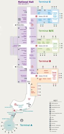 Ronald Reagan Washington National Airport [DCA] Terminal Guide