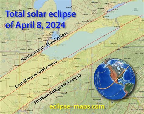 Total Solar Eclipse of 2024: Here Are Maps of the 'Path of Totality' | Space