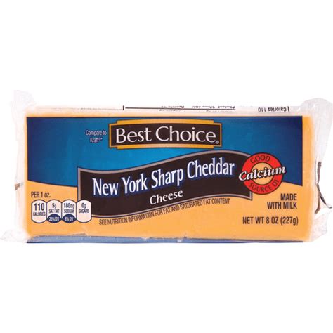 Best Choice New York Sharp Chunk Cheese Reasor S