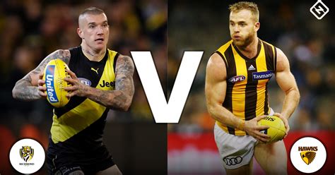 Richmond Tigers V Hawthorn Hawks Preview Teams History And Odds Of