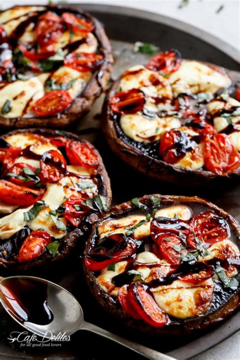 Really Nice Recipes Every Hour — Caprese Stuffed Garlic Butter Portobellos Really