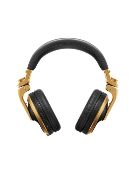 HDJ X5BT N Gold Over Ear DJ Headphones With Bluetooth Wireless Techno