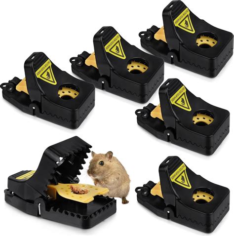 Flintronic Pi Ge Rats Professionnel Pcs Clips De Piege A Souris