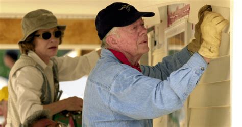 94 Year Old Jimmy Carter Is Back To Building Homes For The Poor Just