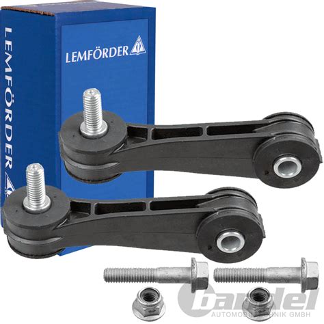 2x LEMFÖRDER STABILISATOR VORNE BEIDSEITIG AUDI SKODA OCTAVIA VW GOLF