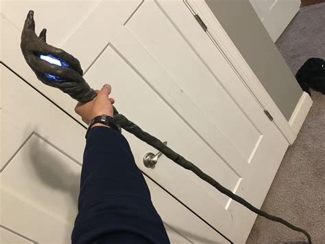 Made A Wizards Staff From Wood And Foam Rpics