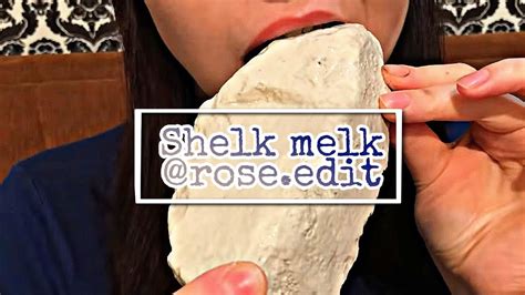 SHELK MELK WET CHALK ASMR EDIT YouTube