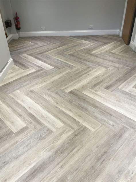 Amtico Herringbone Flooring With Border