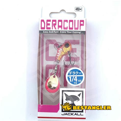 Jackall Deracoup 24 Mm 1 4 Oz 7 G HL Pink Gold BESTANGLER Cz