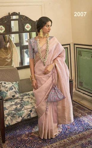 Pure Tissue Silk Saree At Rs In Ahmedabad Id