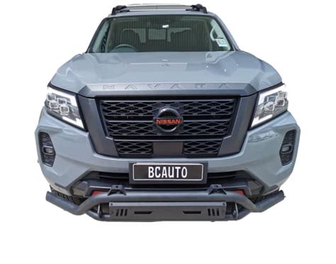 Heavy Duty Steel Nudge Bar Bumper Protect For Nissan Navara D