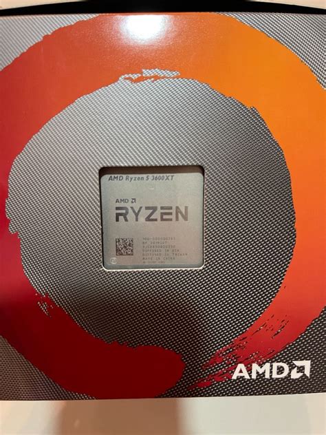 Amd Ryzen 5 3600xt Desktop Processor Computers And Tech Parts And Accessories Computer Parts On