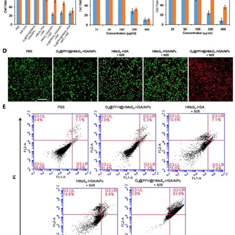 A Cell Viability Assay Of 4T1 Cells Treated With Different Samples