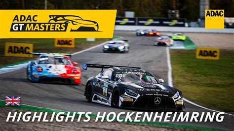 Highlights ADAC GT Masters Hockenheimring Race 1 English ADAC