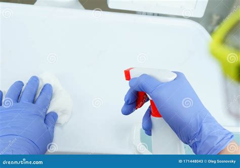 Cleaning Sterilization, Medical Dental Unit in a Dental Clinic, Operating Medical Facility ...