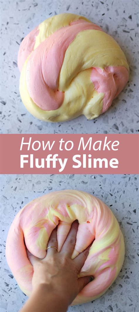 How To Make Fluffy Slime Artofit