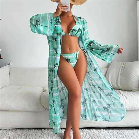 Spring Saving Gathrrgyp Womens Swimsuits Bikini Women S Printed Bikini
