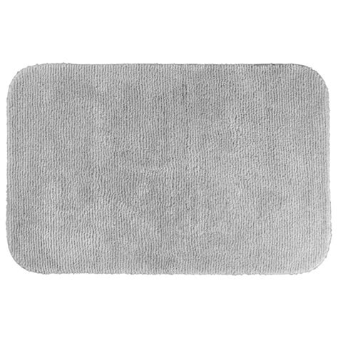 Somette Cheltenham Platinum Grey Washable 30 X 50 Bath Rug Free