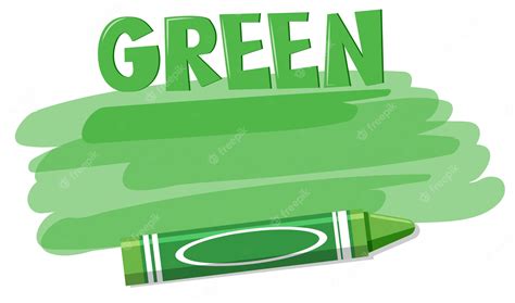 green crayons - Clip Art Library