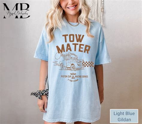 Disney Pixar Tow Mater Shirt Disney Cars Shirts Cars Lightning