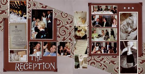 The Reception Wedding Scrapbook Reception Wedding