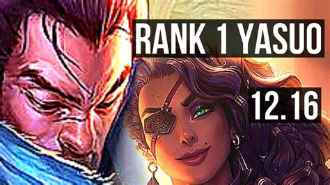 Yasuo Vs Samira Mid Rank 1 Yasuo 8 Solo Kills Legendary 14 3 6