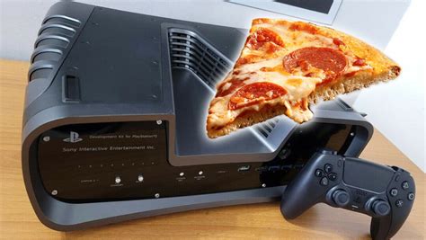 Venden En Ebay Un Devkit De Ps5 Con Un Trozo De Pizza Encima Y Por Un