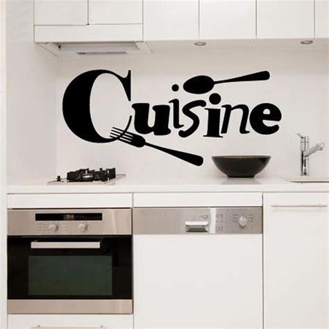 Aliexpress Buy Cuisine Wall Stickers Vinyl French Art Sticker