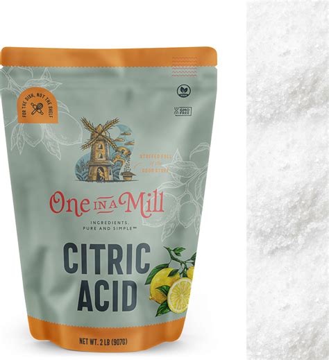 Amazon Citric Acid 2 LB Bag 100 Pure Food Grade Non GMO