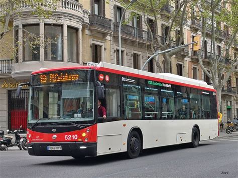 Hispano Habit Alexander Dennis 5210 De TMB Barcelona Flickr