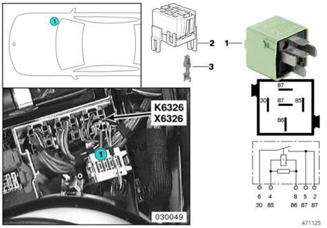 Relay Load Shedding Terminal Bmw Il Sedan E