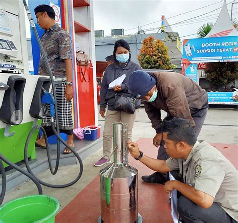 Menimalisir Kecurangan Disperindag Lakukan Tera Ulang Di SPBU