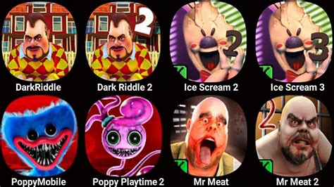 Dark Riddle Dark Riddle Ice Scream Poppy Playtime Chapter Mr Meat